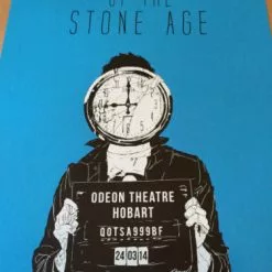 Queens Of The Stone Age - 2014 Boneface Poster Print QOTSA Like Clockwork Hobart