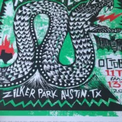 Austin City Limits Festival - 2013 Carlos Hernandez Poster #'d Print ACL Weekend 2