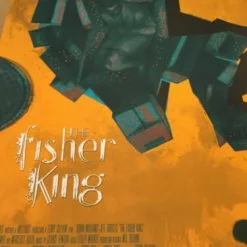 The Fisher King - 2014 Sterling Hundley Poster Print Mondo-Con 1st Edition #d