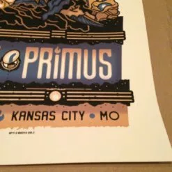Queens Of The Stone Age - 2014 Guy Burwell Poster Print Primus Kansas City MO 13 Queens Of The Stone Age - 2014 Guy Burwell Poster Print Primus Kansas City MO