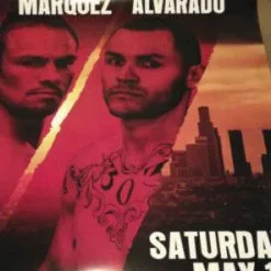 Sold Out Posters Juan Manuel Marquez Vs. Mike Alvarado Poster Print 5/17/2014 The Forum LA Boxing