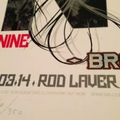 Queens Of The Stone Age - 2014 Rhys Cooper Poster NIN QOTSA Rod Laver Melbou 11 Queens Of The Stone Age - 2014 Rhys Cooper Poster NIN QOTSA Rod Laver Melbou