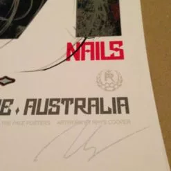 Queens Of The Stone Age - 2014 Rhys Cooper Poster NIN QOTSA Rod Laver Melbou 10 Queens Of The Stone Age - 2014 Rhys Cooper Poster NIN QOTSA Rod Laver Melbou