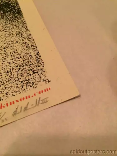 Gig Posters Cold War Kids - 2010 Third Alert Designs Poster Print California Signed And #'d 10 Gig Posters Cold War Kids - 2010 Third Alert Designs Poster Print California Signed And #'d