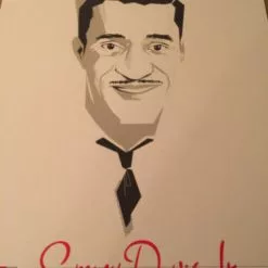 Sammy Davis Jr. - Delicious Design Poster Print Chicago, IL Warner Bros. Signed