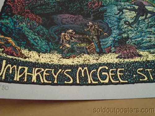 Gig Posters Umphreys McGee - David Welker Poster St. Augustine, FL 1st 8 Gig Posters Umphreys McGee - David Welker Poster St. Augustine, FL 1st