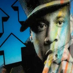 Cut The Record Jay Z - 2015 Above 1xRUN ORIGINAL 1/1 Laser Cut Wood Hova