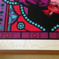 Queens Of The Stone Age The Night Porter - 2013 Justin Hampton Poster US Edition