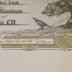 The Avett Brothers - 2014 Zeb Love Poster Print Shrine Auditorium Los Angeles Gig Posters