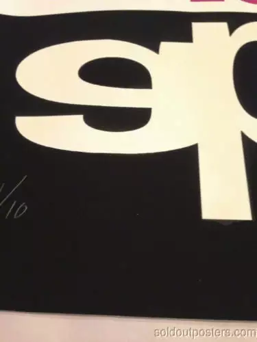 Flipper - 2013 ABOVE Poster Print Undercover Flipper Edition Of 10 Signed And #d 8 Flipper - 2013 ABOVE Poster Print Undercover Flipper Edition Of 10 Signed And #d