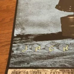 Jack White - 2014 Rob Jones Poster Print Cain's Ballroom Tulsa, OK 5/29/2014 13 Jack White - 2014 Rob Jones Poster Print Cain's Ballroom Tulsa, OK 5/29/2014