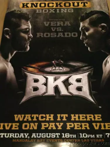 Sold Out Posters BKB Big Knockout Boxing Vera Vs Rosado Poster Print Mandalay Bay 3 Sold Out Posters BKB Big Knockout Boxing Vera Vs Rosado Poster Print Mandalay Bay