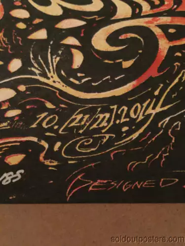 Widespread Panic - Miles Tsang DAWN Poster Print St. Louis MO Peabody Opera Gig Posters 9 Widespread Panic - Miles Tsang DAWN Poster Print St. Louis MO Peabody Opera Gig Posters