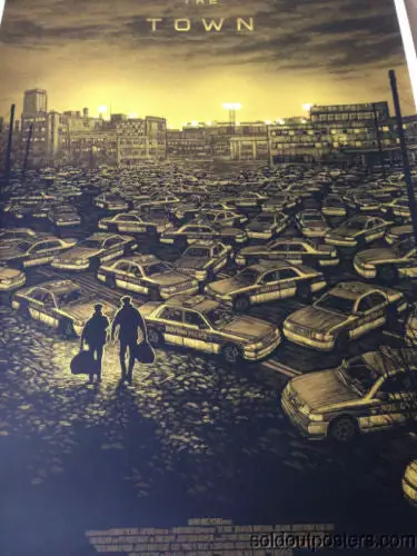 The Town - 2013 Daniel Danger Poster Print Mondo Variant Numbered Ed Of 160 3 The Town - 2013 Daniel Danger Poster Print Mondo Variant Numbered Ed Of 160