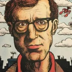 Woody Allen - 2013 Jon Smith Poster Print The Humorist Gallery 1988