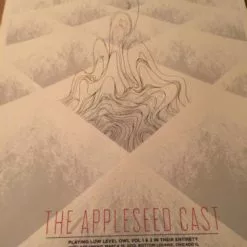 The Appleseed Cast - 3/19/2010 Delicious Design Poster Print Chicago, IL Bottom