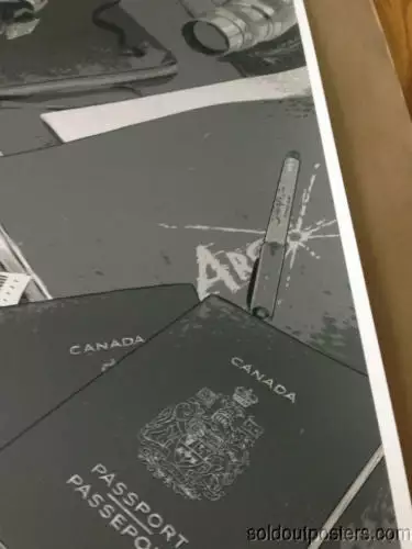 Argo - 2013 Matthew Woodson Poster Print Mondo Numbered 8 Argo - 2013 Matthew Woodson Poster Print Mondo Numbered