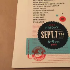 Art Prints Busy Beaver Button Co. - 2012 Delicious Design Poster Print Chicago, IL