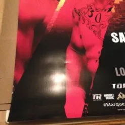 Sold Out Posters Juan Manuel Marquez Vs. Mike Alvarado Poster Print 5/17/2014 The Forum LA Boxing