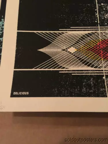 Mates Of State - 6/22/10 Lincoln Hall Delicious Design Poster Print Chicago, IL 7 Mates Of State - 6/22/10 Lincoln Hall Delicious Design Poster Print Chicago, IL