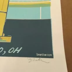 Trey Anastasio Band - 2014 Brian Methe Poster Print Cleveland, OH House Of Blues Gig Posters 12 Trey Anastasio Band - 2014 Brian Methe Poster Print Cleveland, OH House Of Blues Gig Posters