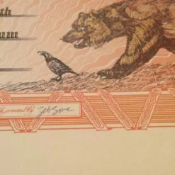 The Avett Brothers - 2014 Zeb Love Poster Print Shrine Auditorium Los Angeles Gig Posters