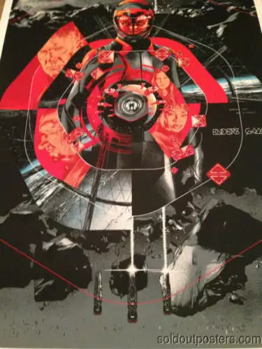 Ender's Game - 2013 Martin Ansin Poster Print Mondo Numbered 1st Edition 3 Ender's Game - 2013 Martin Ansin Poster Print Mondo Numbered 1st Edition