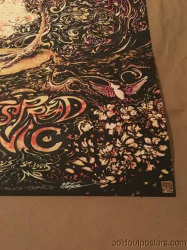 Widespread Panic - Miles Tsang DAWN Poster Print St. Louis MO Peabody Opera Gig Posters 7 Widespread Panic - Miles Tsang DAWN Poster Print St. Louis MO Peabody Opera Gig Posters