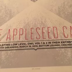 The Appleseed Cast - 3/19/2010 Delicious Design Poster Print Chicago, IL Bottom 12 The Appleseed Cast - 3/19/2010 Delicious Design Poster Print Chicago, IL Bottom