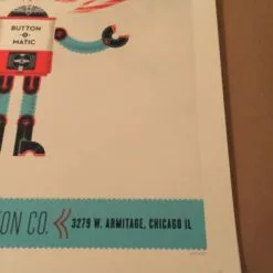 Art Prints Busy Beaver Button Co. - 2012 Delicious Design Poster Print Chicago, IL