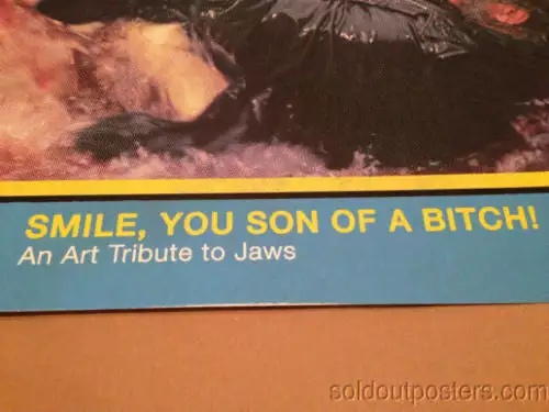 Sold Out Posters Jaws - Smile You Son Of A Bitch Poster Movie Print Movie/TV Posters 7 Sold Out Posters Jaws - Smile You Son Of A Bitch Poster Movie Print Movie/TV Posters