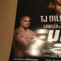 Sold Out Posters UFC 173 - 2014 Poster Renan Barao Vs TJ Dillshaw Lawler Vs. Ellenberger Print MGM