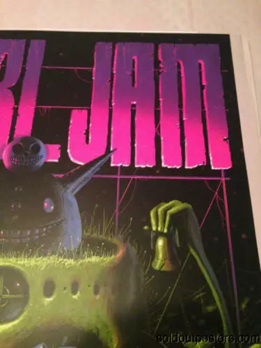 Pearl Jam - 2013 Jeff Soto Poster Print Philadelphia, PA 1st Edition Show 5 Pearl Jam - 2013 Jeff Soto Poster Print Philadelphia, PA 1st Edition Show