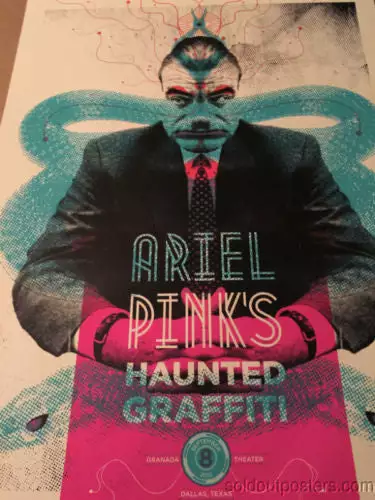 Chicago, IL Ariel Pink's - Delicious Design Poster Print Chicago IL Haunted Graffiti Dallas 3 Chicago, IL Ariel Pink's - Delicious Design Poster Print Chicago IL Haunted Graffiti Dallas