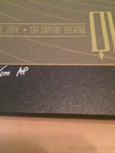 Queens Of The Stone Age - 2014 Todd Slater Poster Port Chester NY QOTSA 8 Queens Of The Stone Age - 2014 Todd Slater Poster Port Chester NY QOTSA