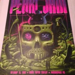 Pearl Jam - 2013 Jeff Soto Poster Print Philadelphia, PA 1st Edition Show 13 Pearl Jam - 2013 Jeff Soto Poster Print Philadelphia, PA 1st Edition Show