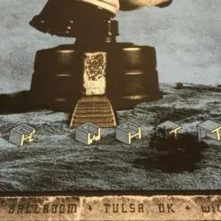 Jack White - 2014 Rob Jones Poster Print Cain's Ballroom Tulsa, OK 5/29/2014 14 Jack White - 2014 Rob Jones Poster Print Cain's Ballroom Tulsa, OK 5/29/2014