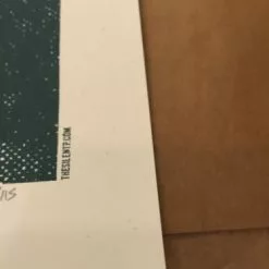 Mike Gordon - 2014 The Silent P Poster Wonder Ballroom Portland, OR Gig Posters