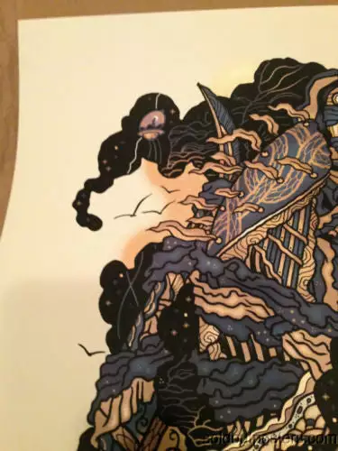 Queens Of The Stone Age - 2014 Guy Burwell Poster Print Primus Kansas City MO 5 Queens Of The Stone Age - 2014 Guy Burwell Poster Print Primus Kansas City MO