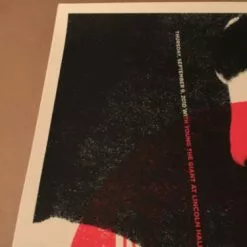 Marina - Delicious Design Poster Print Chicago, IL Lincoln Hall Young The Giant