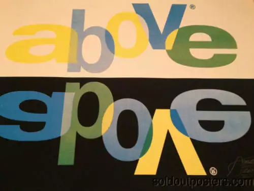 Flipper - 2013 ABOVE Poster Print Nightime Flipper Edition Of 16 Signed And #d 3 Flipper - 2013 ABOVE Poster Print Nightime Flipper Edition Of 16 Signed And #d