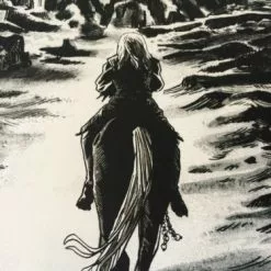 Game Of Thrones Gift For The Night's King - Tim Doyle Poster Print Black & White