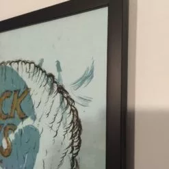 The Black Keys - 2010 Dan Grzeca Poster Framed Denver, CO Fillmore Colorado