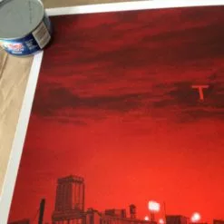 The Town - 2013 Daniel Danger Poster Print Mondo