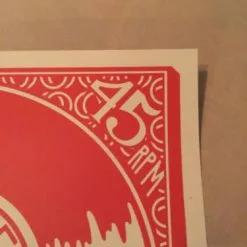 Spin Me Flip Me - 2014 Art Print Nick Perry Hand Signed Edition Of X/9 No Vinyl Gig Posters