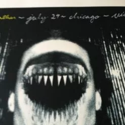 The Dead Weather 07/29/2009 Rob Jones Poster Print Chicago Vic Night 2 S/N