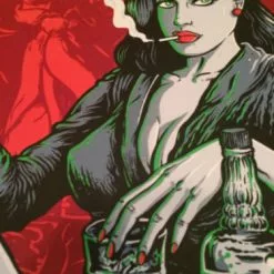 Sin City 2 - 2014 Cristiano Suarez Poster A Dame To Kill For Movie Print Movie/TV Posters