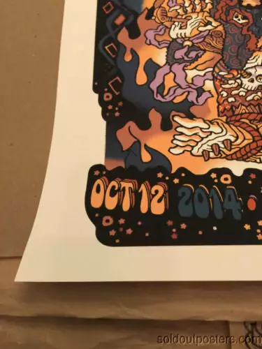 Gig Posters Widespread Panic 2014 Guy Burwell Poster Print Mississippi Coast Coliseum Biloxi 8 Gig Posters Widespread Panic 2014 Guy Burwell Poster Print Mississippi Coast Coliseum Biloxi