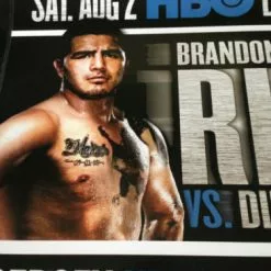 Sold Out Posters Brandon Bam Bam Rios Vs. Diego Chaves HBO Boxing Fight Poster Print Kovalev