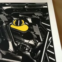 The Dead Weather 07/28/2009 Rob Jones Poster Print Chicago Vic Night 1 S/N Chicago, IL